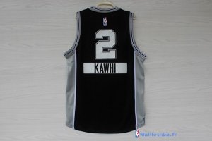 Maillot NBA Pas Cher Noël San Antonio Spurs Kawhi 2 Noir