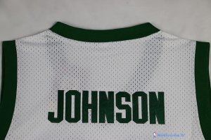 Maillot NCAA Pas Cher Michigan Earvin Johnson 33 Blanc