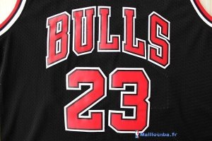 Maillot NBA Pas Cher Chicago Bulls Michael Jordan 23 Noir