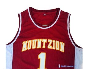 Maillot NCAA Pas Cher Mountzion Tracy McGrady 1 Rouge