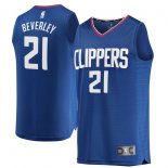 LA Clippers Patrick Beverley Fanatics Branded Blue Fast Break Replica Jersey - Icon Edition