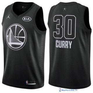 Maillot NBA Pas Cher NBA All Star 2018 Stephen Curry 30 Noir