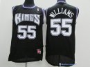 Maillot NBA Pas Cher Sacramento Kings Jason Williams 55 Noir