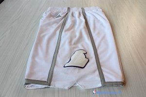 Pantalon NBA Pas Cher Los Angeles Lakers Retro Blanc