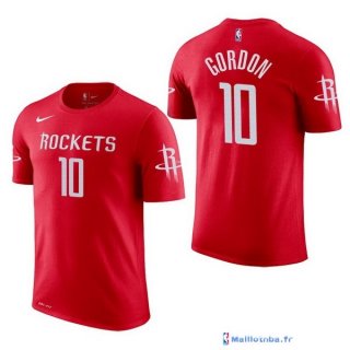 Maillot Manche Courte Houston Rockets Eric Gordon 10 Rouge 2017/18