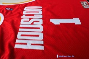 Maillot NBA Pas Cher Houston Rockets Tracy McGrady 1 Retro Rouge