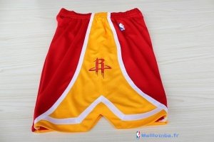 Pantalon NBA Pas Cher Houston Rockets Retro Rouge