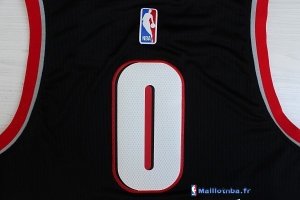 Maillot NBA Pas Cher Noël Portland Trail Blazers Damian 0 Noir