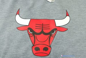 Maillot NBA Pas Cher Chicago Bulls Michael Jordan 23 ML Gris