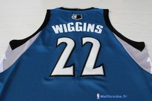 Maillot NBA Pas Cher Minnesota Timberwolves Andrew Wiggins 22 Bleu