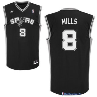 Maillot NBA Pas Cher San Antonio Spurs Patty Mills 8 Noir