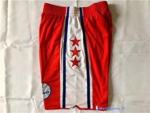 Pantalon NBA Pas Cher Philadelphia Sixers Rouge