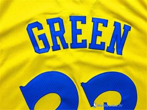Maillot NBA Pas Cher Golden State Warriors Femme Draymond Green 23 Jaune