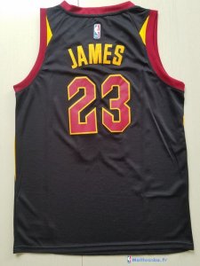 Maillot NBA Pas Cher Cleveland Cavaliers Junior LeBron James 23 Noir 2017/18