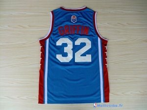 Maillot ABA Pas Cher Los Angeles Clippers Griffin 32 Gris