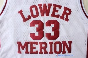 Maillot NCAA Pas Cher Lower Merion Kobe Bryant 33 Blanc