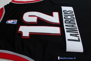 Maillot NBA Pas Cher Noël Portland Trail Blazers LaMarcus 12 Noir