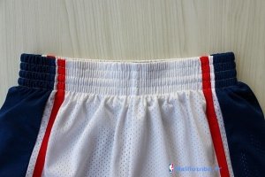 Pantalon NBA Pas Cher Philadelphia Sixers Blanc 10 Anniversaire