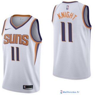 Maillot NBA Pas Cher Phoenix Suns Brandon Knight 11 Blanc Association 2017/18