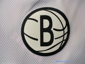 Maillot NBA Pas Cher Brooklyn Nets Earvin Johnson 7 Blanc
