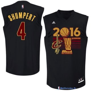 Maillot NBA Pas Cher Finales Cleveland Cavaliers Iman Shumpert 4 Noir