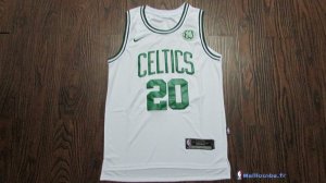 Maillot NBA Pas Cher Boston Celtics Gordon Hayward 20 Blanc 2017/18