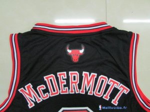 Maillot NBA Pas Cher Chicago Bulls Doug McDermott 3 Noir