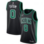 Boston Celtics Jayson Tatum Nike Black Replica Swingman Jersey - Statement Edition