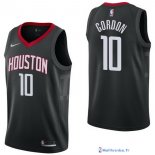 Maillot NBA Pas Cher Houston Rockets Eric Gordon 10 Noir Statement 2017/18