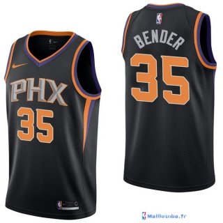 Maillot NBA Pas Cher Phoenix Suns Dragan Bender 35 Noir Statement 2017/18