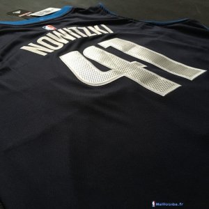 Maillot NBA Pas Cher Dallas Mavericks Dirk Nowitzki 41 Noir