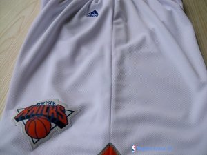 Pantalon NBA Pas Cher New York Knicks Blanc