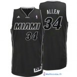 Maillot NBA Pas Cher Miami Heat Ray Allen 34 Noir