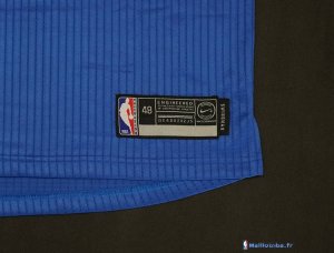 Maillot NBA Pas Cher New York Knicks Kristaps Porzingis 6 Bleu 2017/18