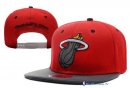 Bonnet NBA Miami Heat 2016 Rouge Noir 1