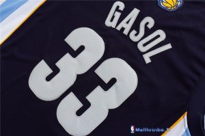 Maillot NBA Pas Cher Memphis Grizzlies Pau Gasol 33 Bleu