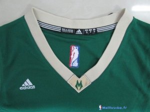 Maillot NBA Pas Cher Milwaukee Bucks Giannis Antetokounmpo 34 Vert