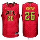 Maillot NBA Pas Cher Atlanta Hawks Kyle Korver 26 Rouge
