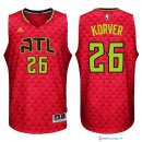 Maillot NBA Pas Cher Atlanta Hawks Kyle Korver 26 Rouge