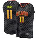 Atlanta Hawks Trae Young Fanatics Branded Black 2018 NBA Draft First Round Pick Fast Break Replica Jersey - Icon Edition