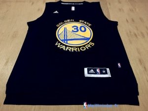 Maillot NBA Pas Cher Golden State Warriors Stephen Curry 30 Noir