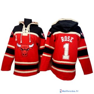 Survetement NBA Pas Cher Chicago Bulls Rose 1 Rouge