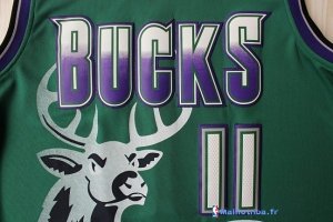 Maillot NBA Pas Cher Milwaukee Bucks Monta Ellis 11 Vert