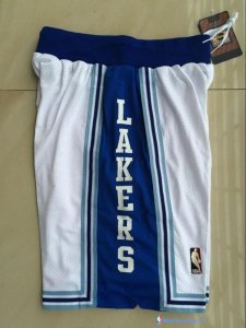 Pantalon NBA Pas Cher Los Angeles Lakers Blanc