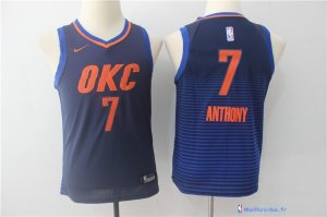 Maillot NBA Pas Cher Oklahoma City Thunder Junior Carmelo Anthony 7 Marine Statement 2017/18