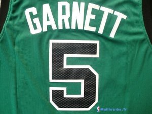 Maillot NBA Pas Cher Boston Celtics Kevin Garnett 5 Vert Noir