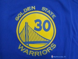 Maillot NBA Pas Cher Golden State Warriors Junior Stephen Curry 30 Bleu