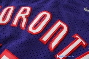 Maillot NBA Pas Cher Toronto Raptors Vince Carter 15 Pourpre Bleu