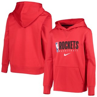 Houston Rockets Nike Red Spotlight Performance Pullover Hoodie