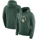 Milwaukee Bucks Nike Green 2019/20 City Edition Club Pullover Hoodie